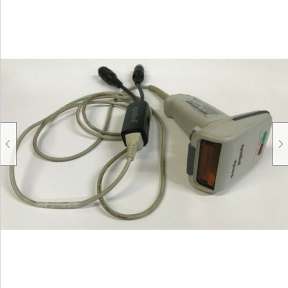 Symbol Spark Handheld Barcode Scanner Reader Vintage 1998 Prop with Adapter - Picture 1 of 8